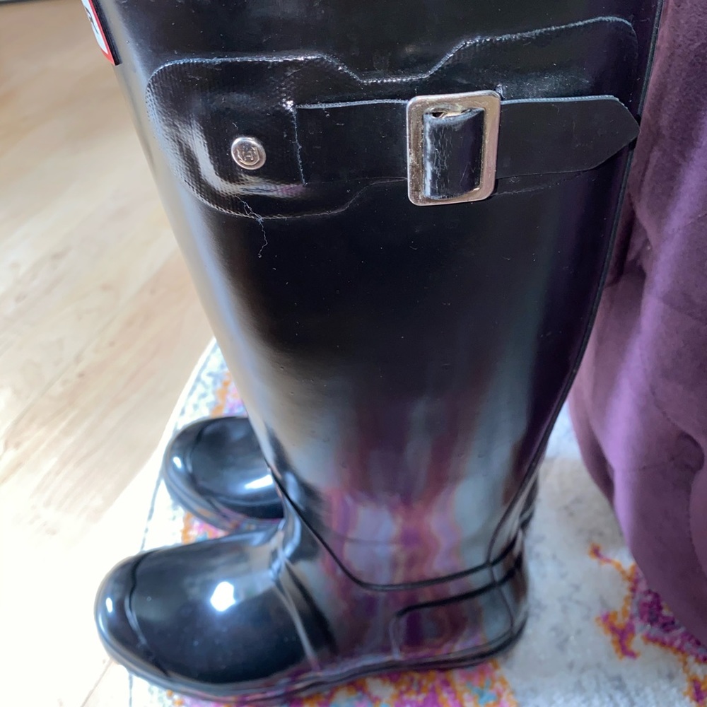 Hunter rain boots